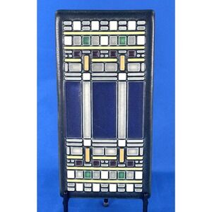 Motawi Frank Lloyd Wright Bend Bungalow Skylight Tile 4x8 Tray MCM